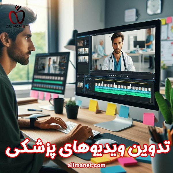 تدوین ویدیوهای پزشکی - آلمانت