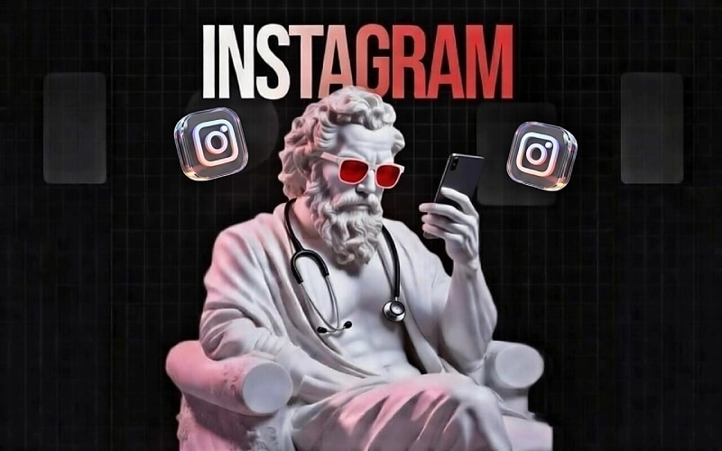 خدمات پیج ایسنتاگرام پزشکی شرکت آلمانت